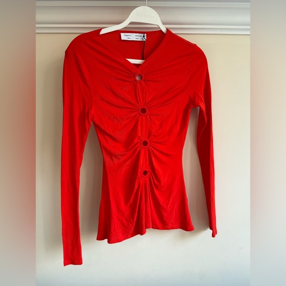 Proenza Schouler White Label Matte
Crepe Ring Top size 6 - Picture 6 of 9